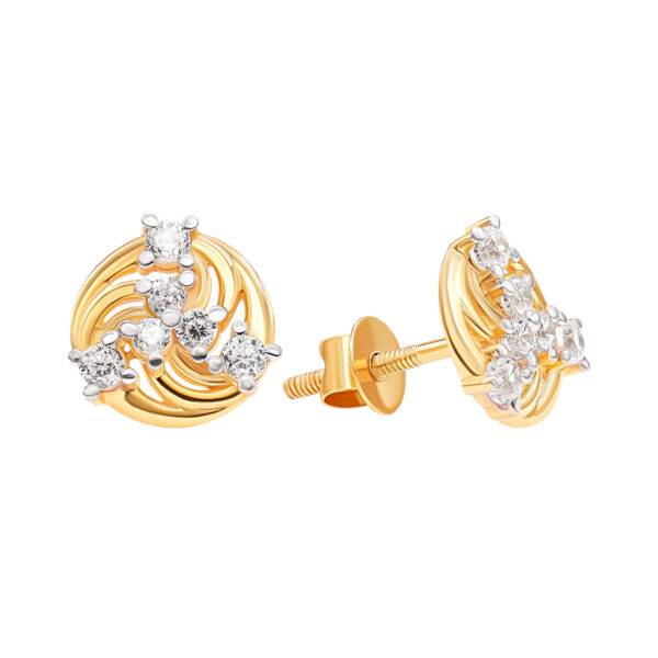 22K Gold Earrings (1.65G)
