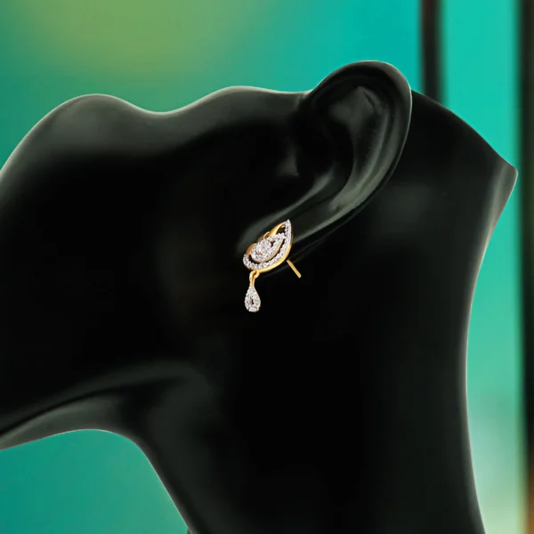 22K Gold CZ Pendant Set (7.45G) - Image 2