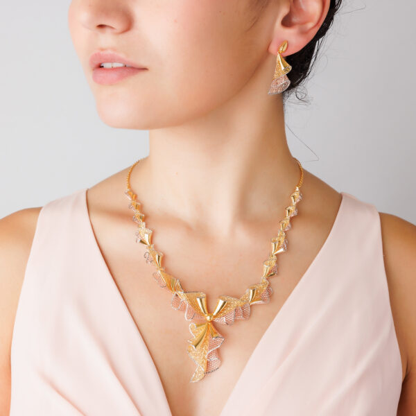 22K Gold Necklace Set (41.35G) - Image 2